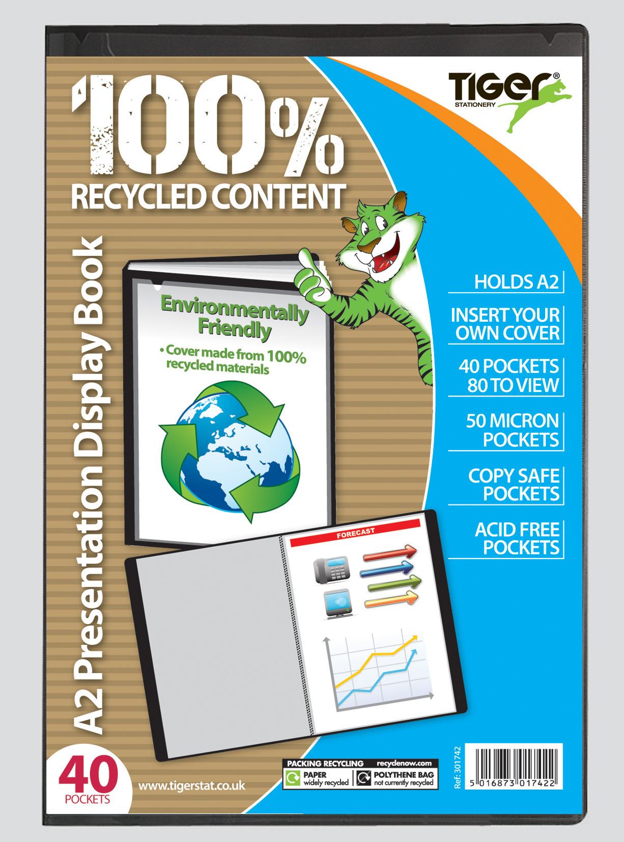 A2 40pkt Pres. Display Book Black(6)