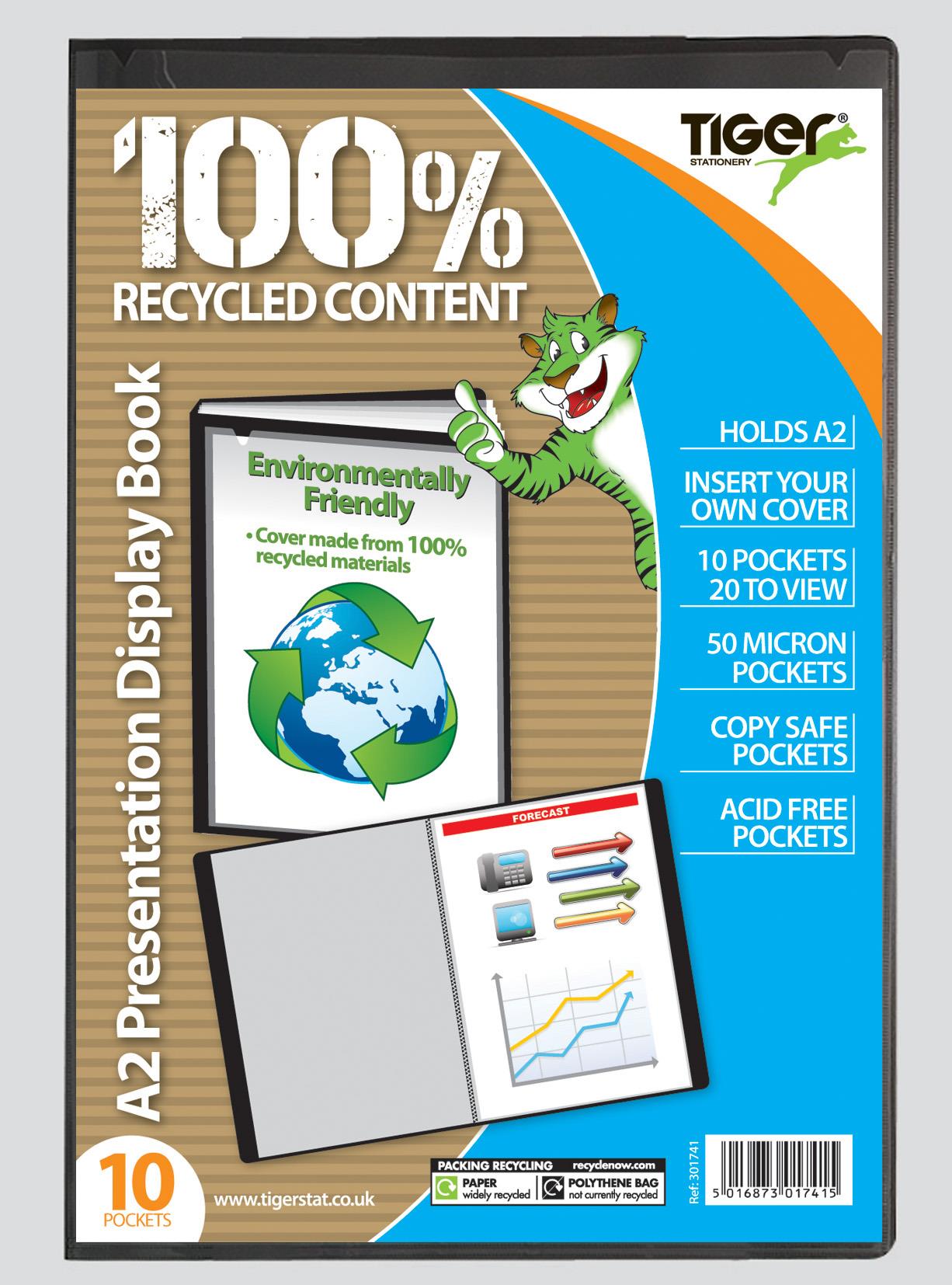 A2 10pkt Pres. Display Book Black(6)