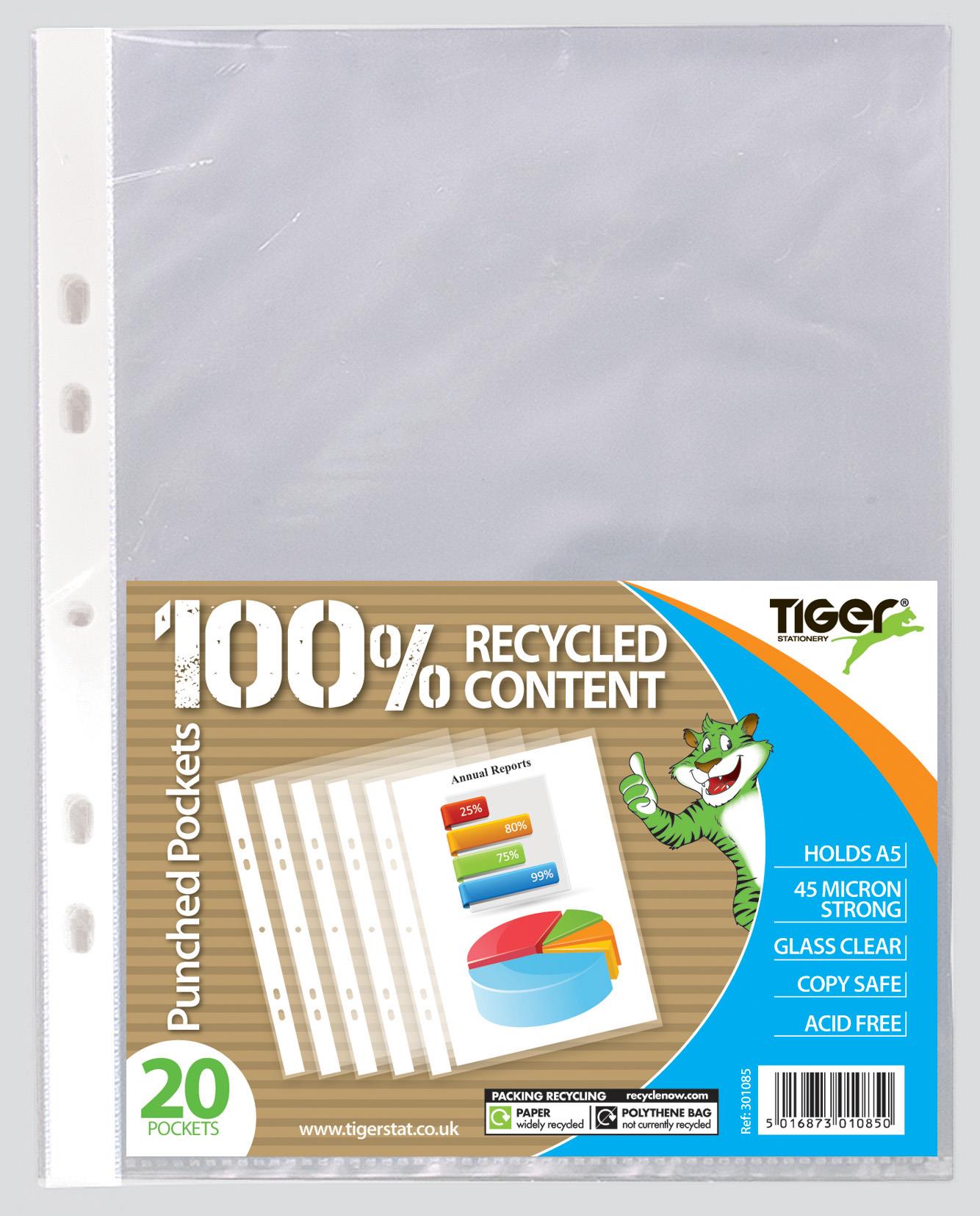 A5 Pk 20 Punched Pkts - PACK 5 (100pp)