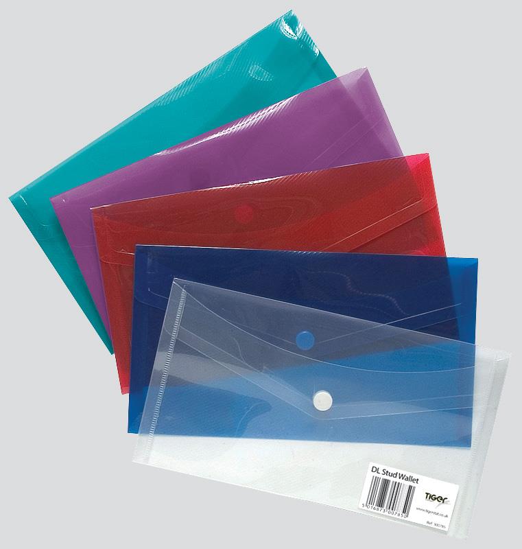 DL Stud Wallets Assorted - PACK 2 (10 STUD WALLET)