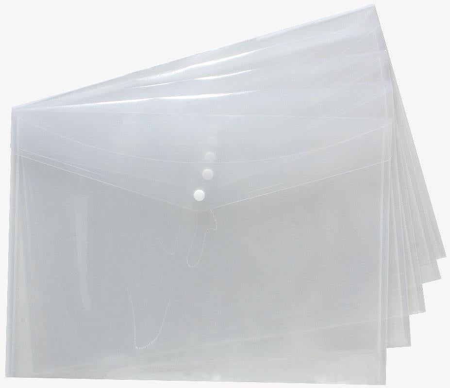 5 A3 Stud Wallets Clear