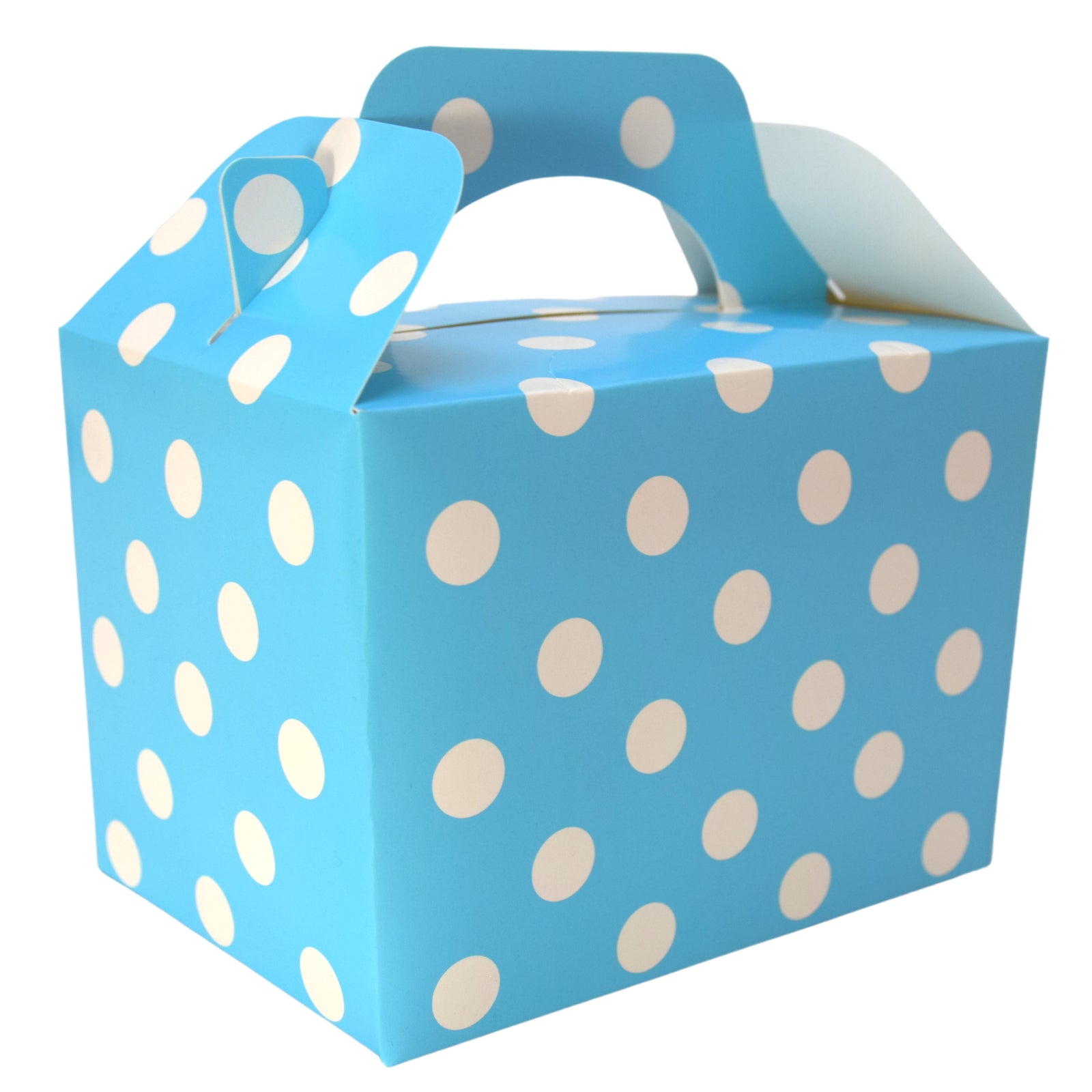 50 x Baby Blue Dotted Food Box - Lotus*P*