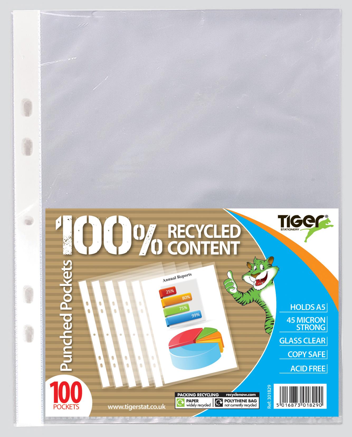 A5 Pk 100 Punched Pkts(10)