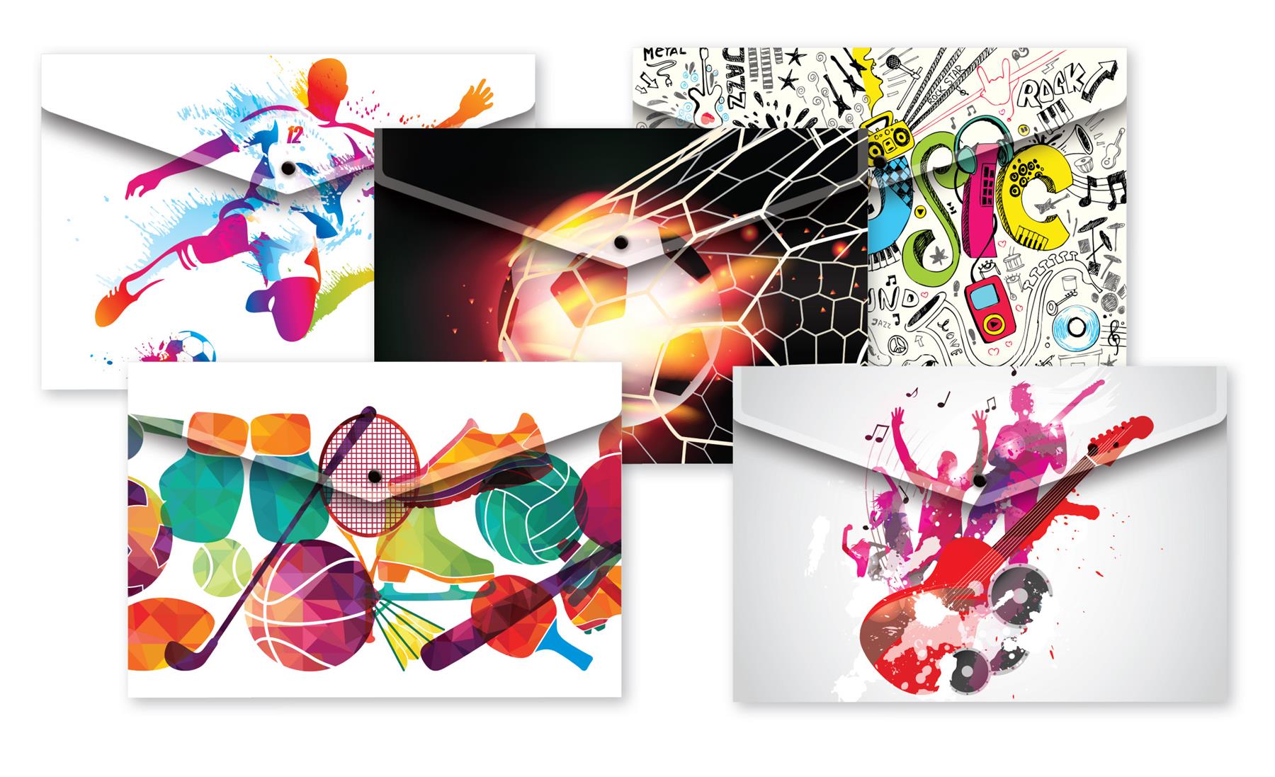 A4+ Leisure Designs Stud Wallets Asstd