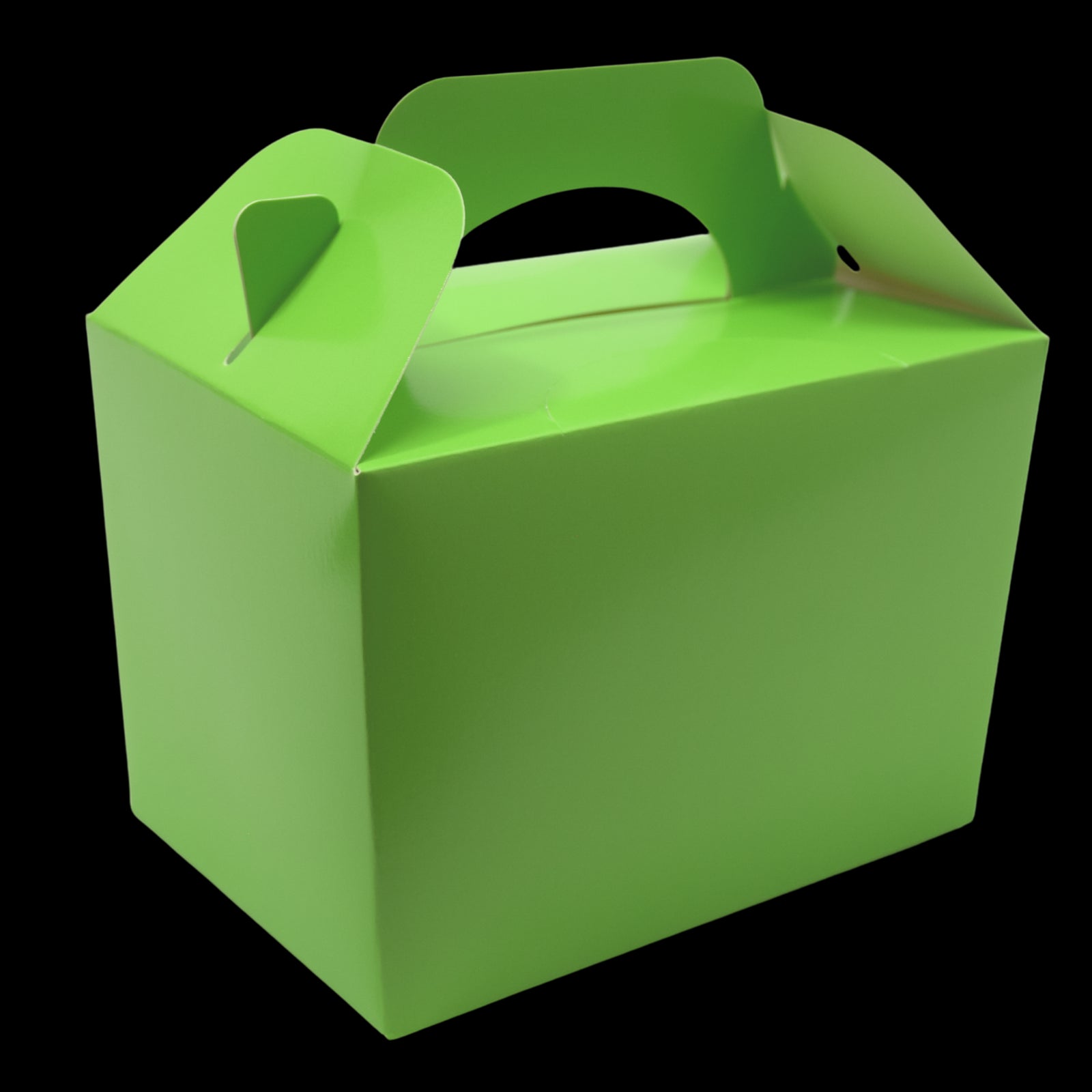 10 x Neon Green Food Box - Lotus