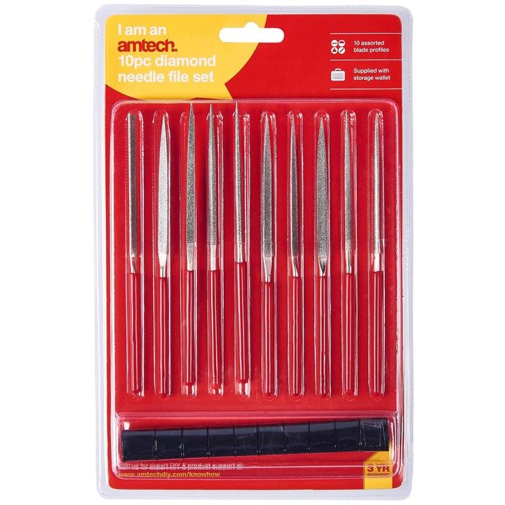 10pc Diamond Needle File Set