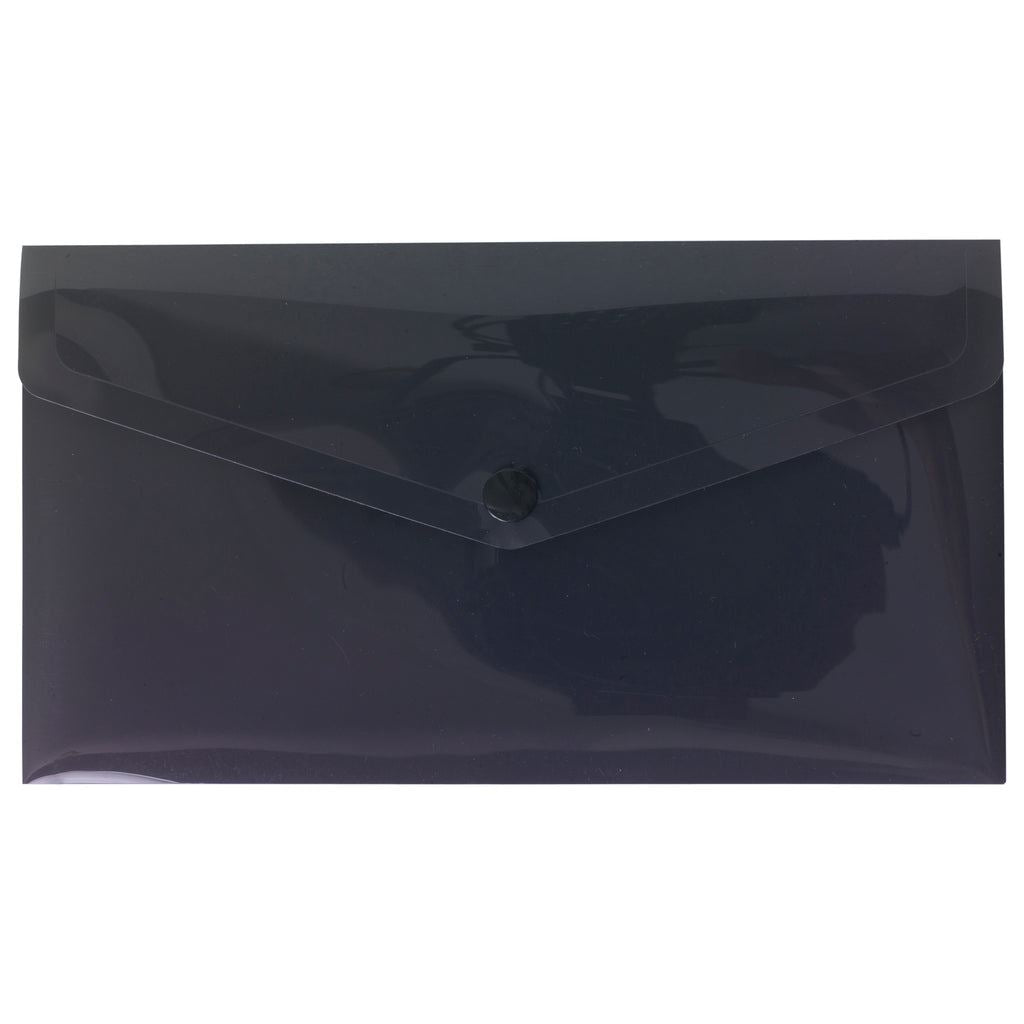 1 x Black DL 50% Recycled Colour Press Stud Wallets